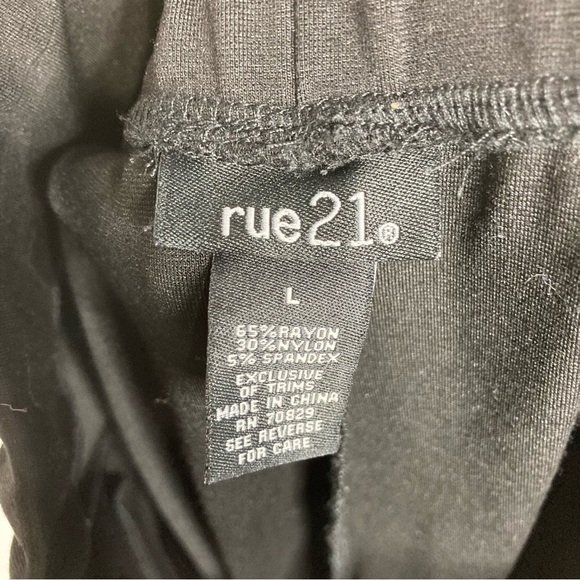 NWT Rue 21 black pants size large - Picture 5 of 5